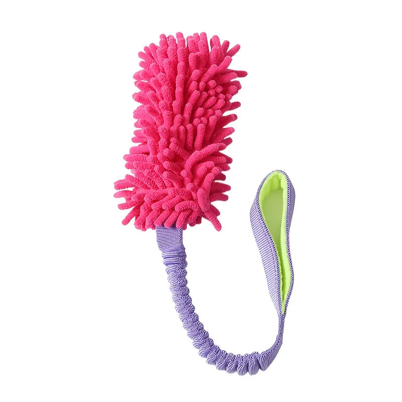 Durable Dog Chew Toy Rope With Sturdy Handle Teeth Cleaning