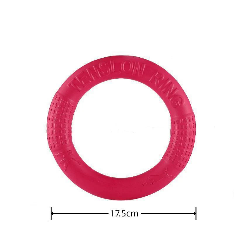 EVA Interactive Ring Puller Flying Disk for Dogs