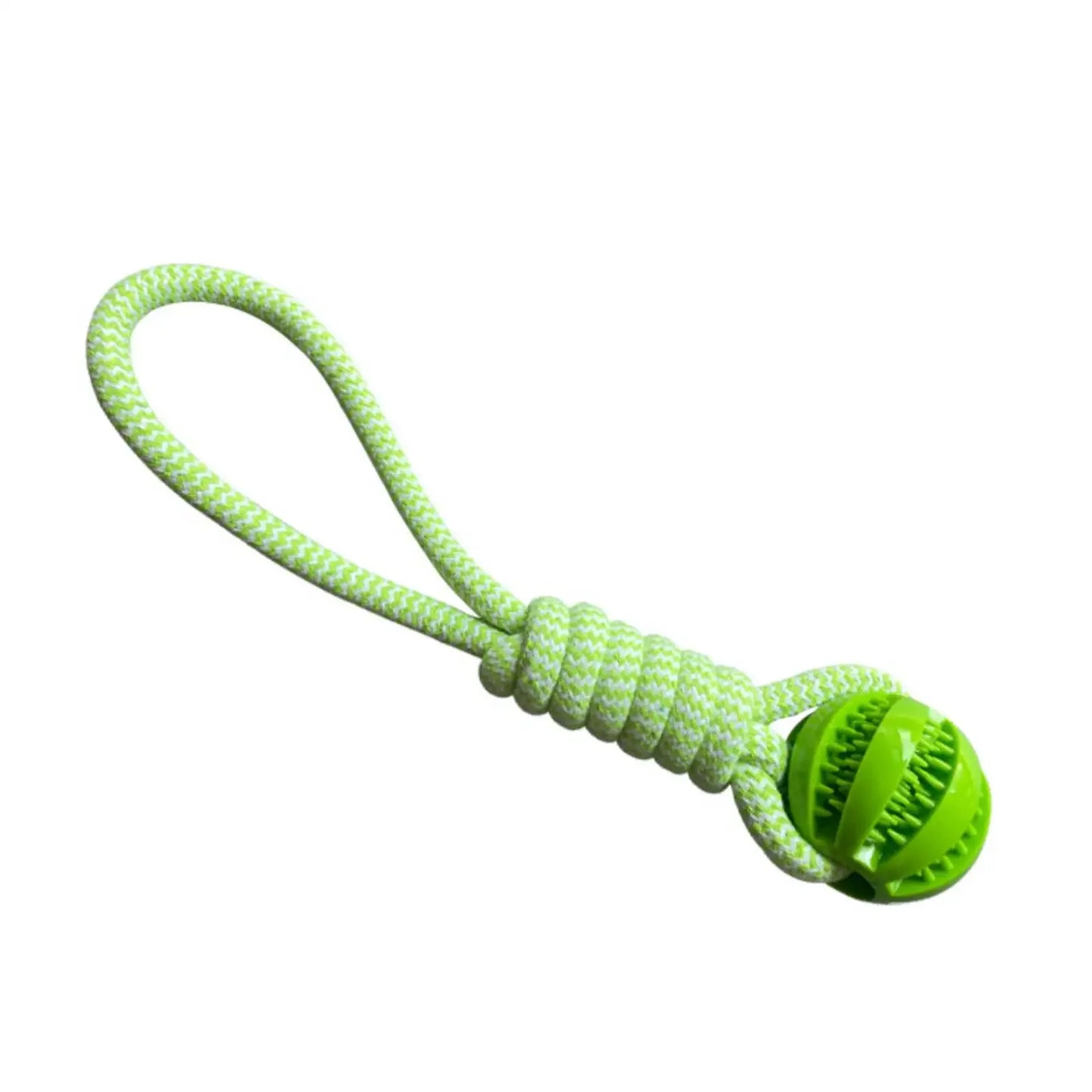 Interactive Treat Ball Rope Toy For Dogs