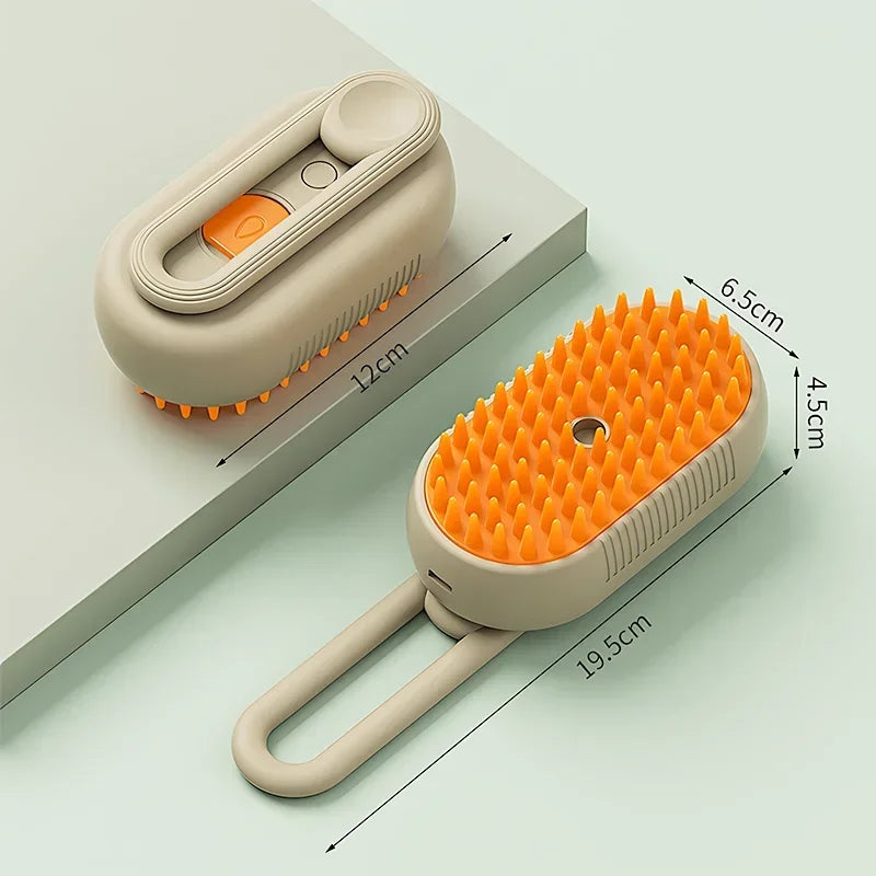 3 In 1 Electric Cat HairBrush For Premium PetGrooming