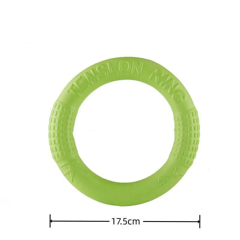 EVA Interactive Ring Puller Flying Disk for Dogs