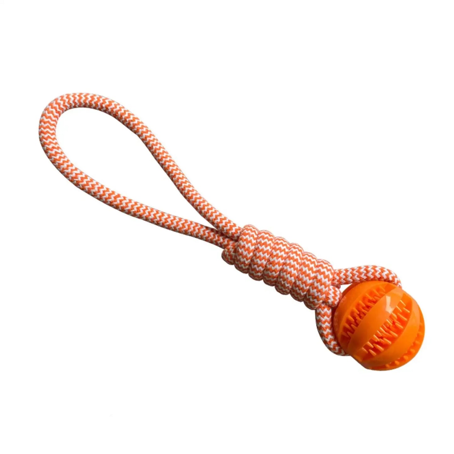 Interactive Treat Ball Rope Toy For Dogs
