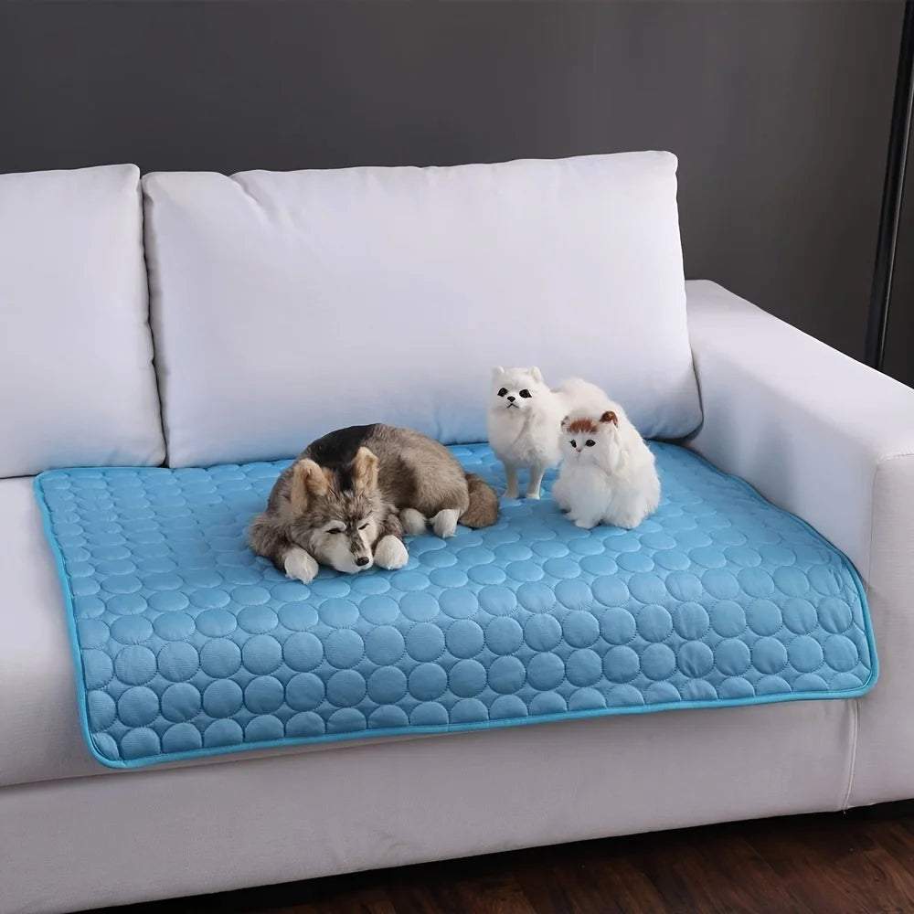 BeiYu Pet Dog Cooling Mat Self Cooling Bed For Pets