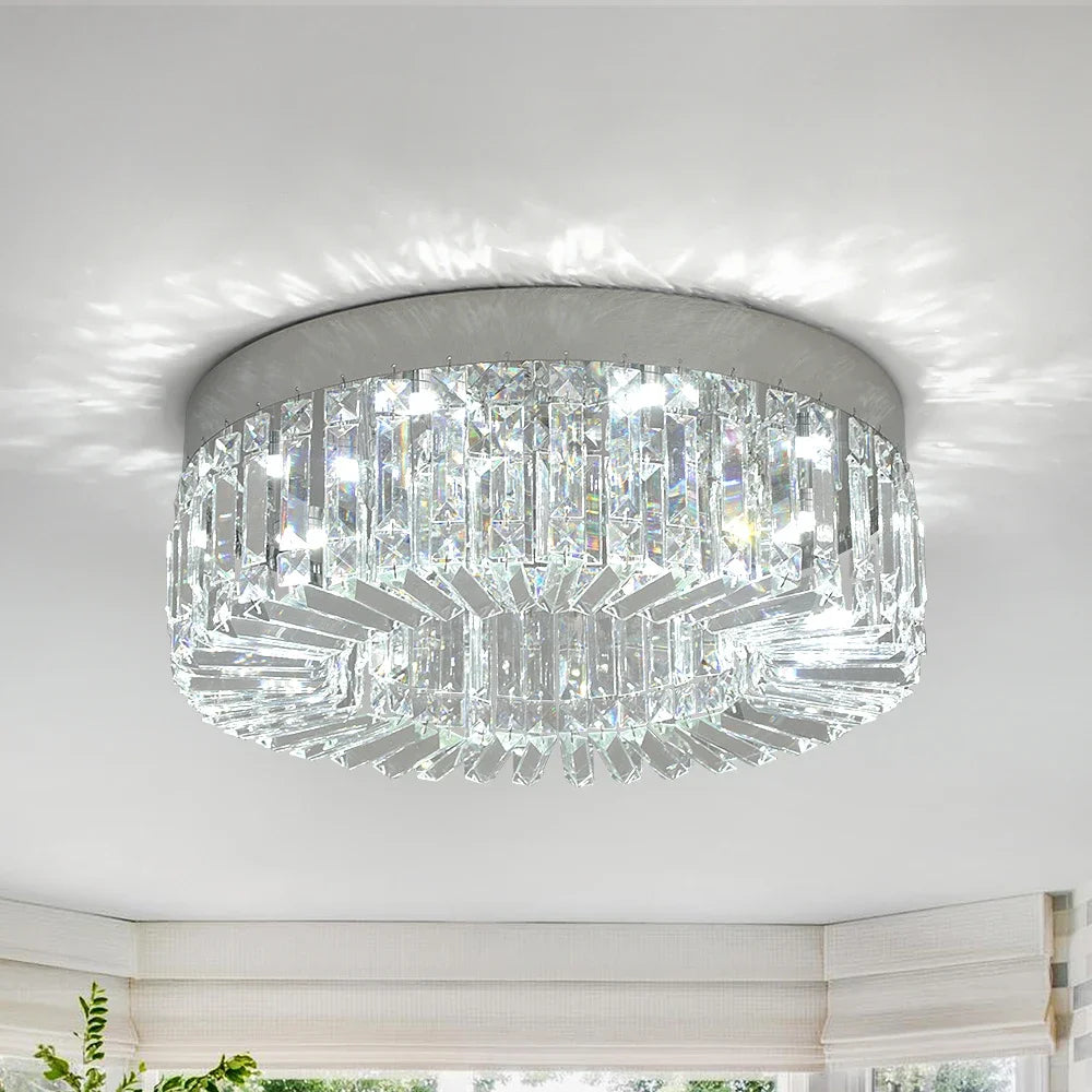 VETRULUS Crystal Ceiling Lamp Modern Chandelier