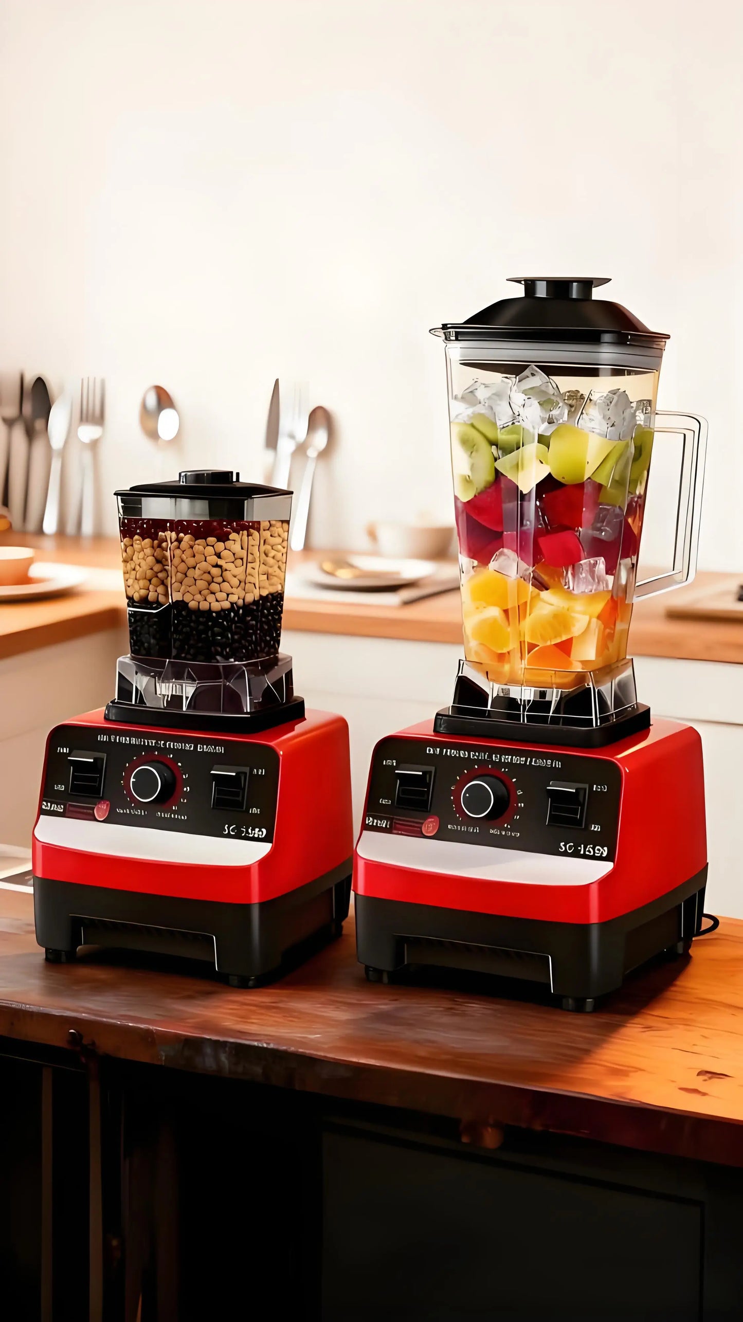 Safe BPA Free Blender With Jar For Smoothies And Beverages