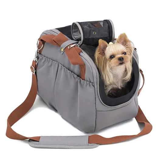 Portable Soft Sided Pet Carrier For Small Dogs And Cats