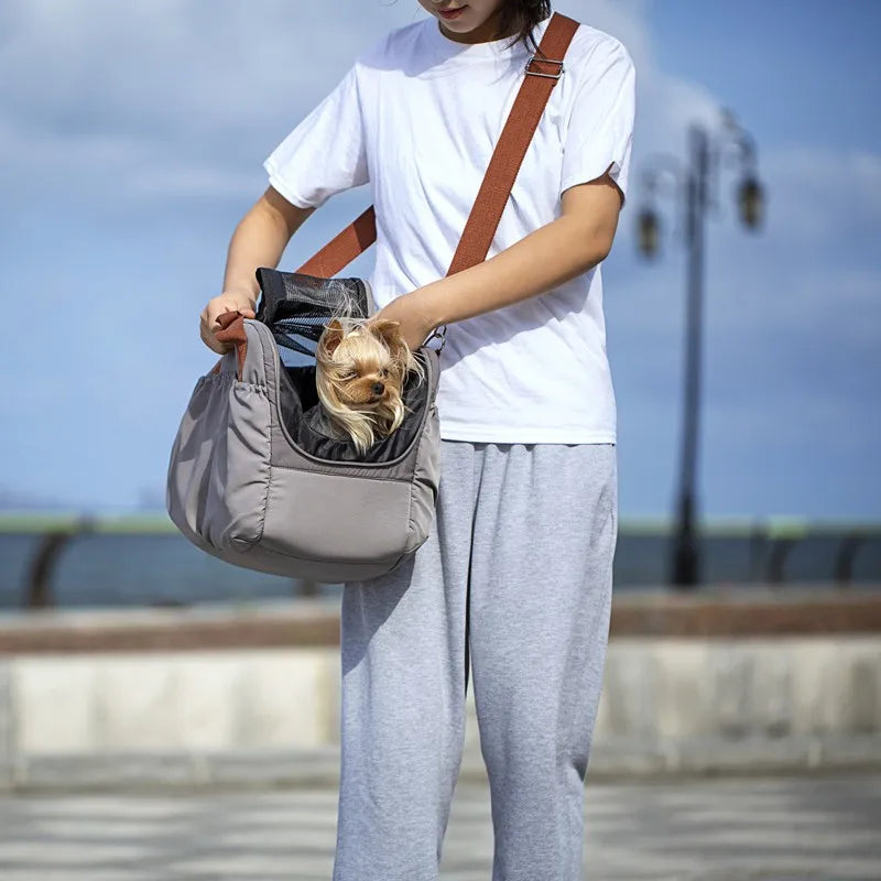 Portable Soft Sided Pet Carrier For Small Dogs And Cats