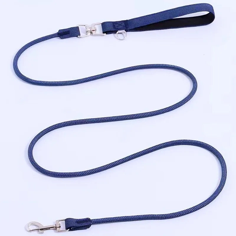 Nylon Dog Leash With Padded Handle For Comfortable Walks