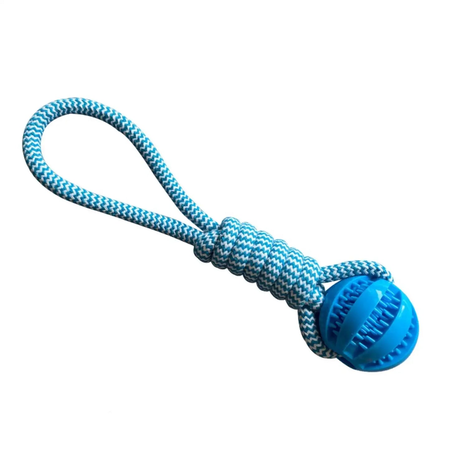 Interactive Treat Ball Rope Toy For Dogs