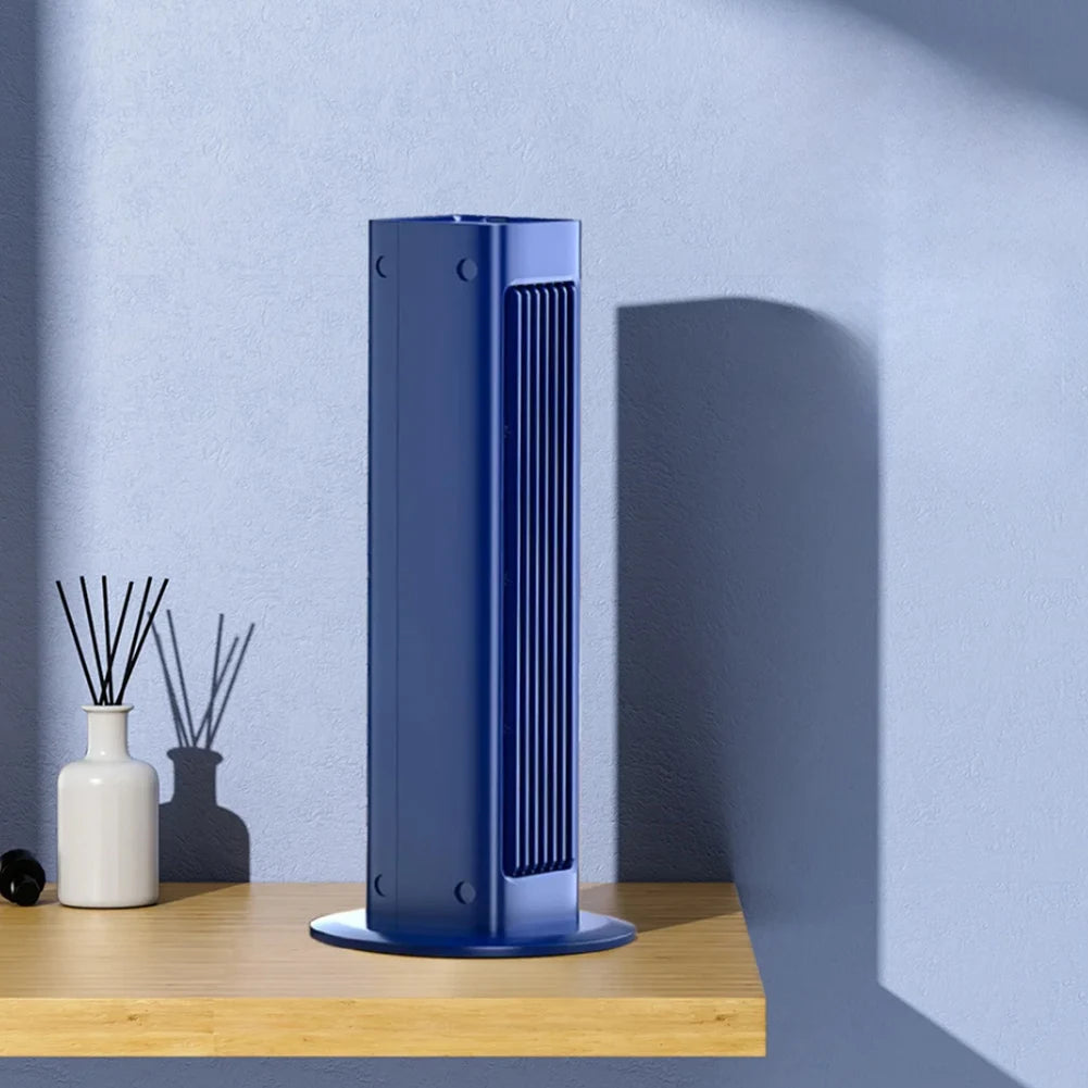 Bladeless 3000mAh Tower Fan Wall Mounted 3-Mode Quiet