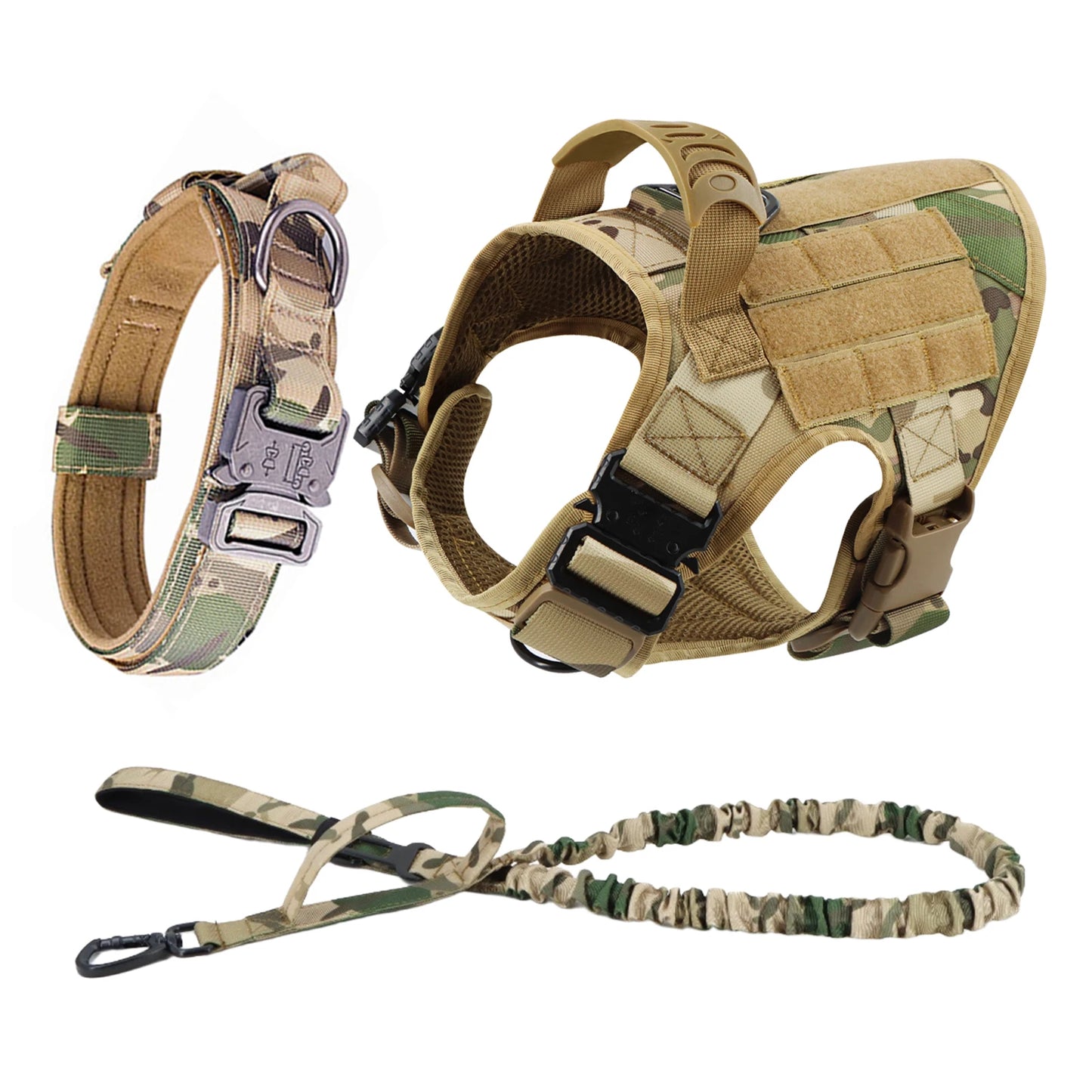 Dog Harness And Leash Set For Training And Walking