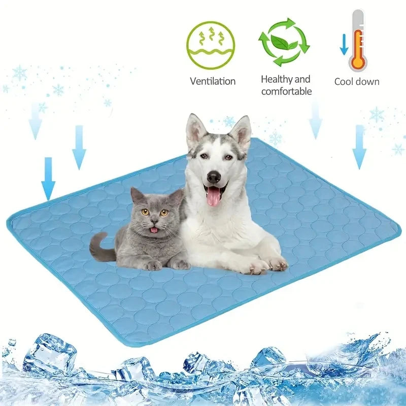 BeiYu Pet Dog Cooling Mat Self Cooling Bed For Pets