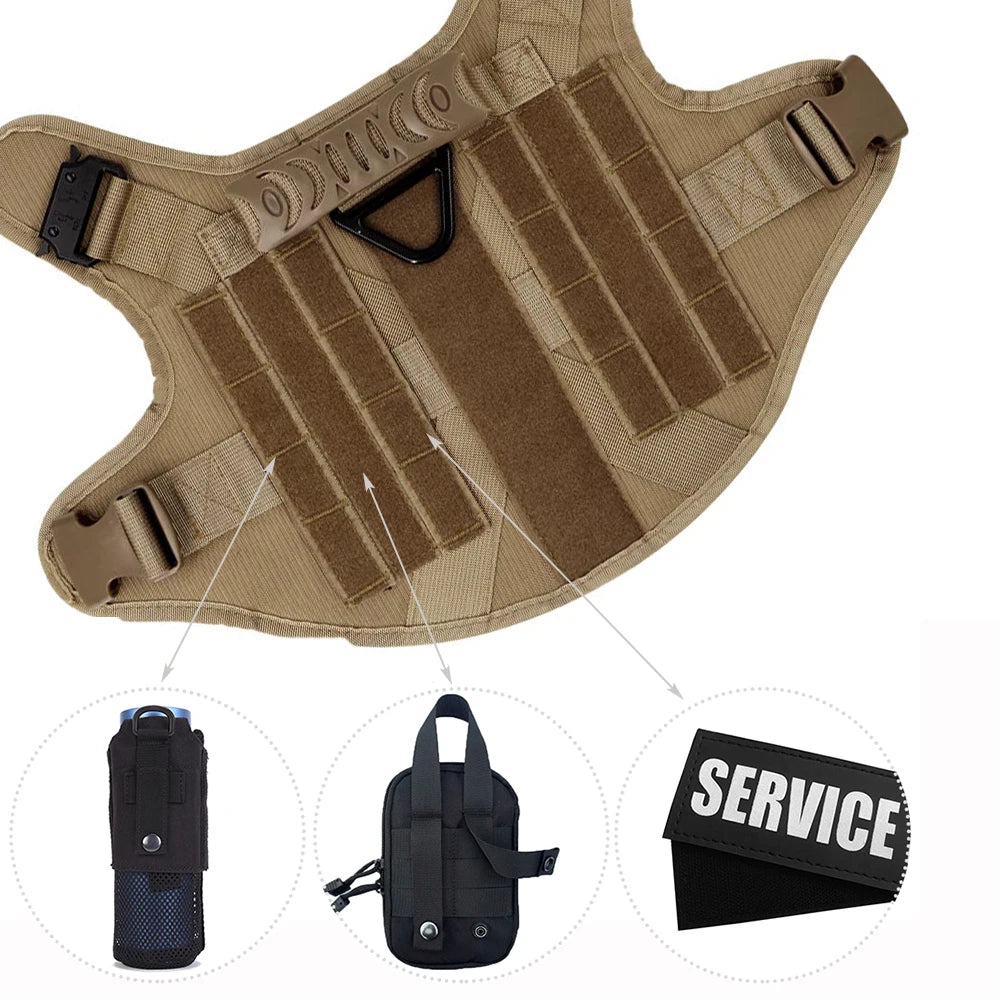 Dog Harness And Leash Set For Training And Walking