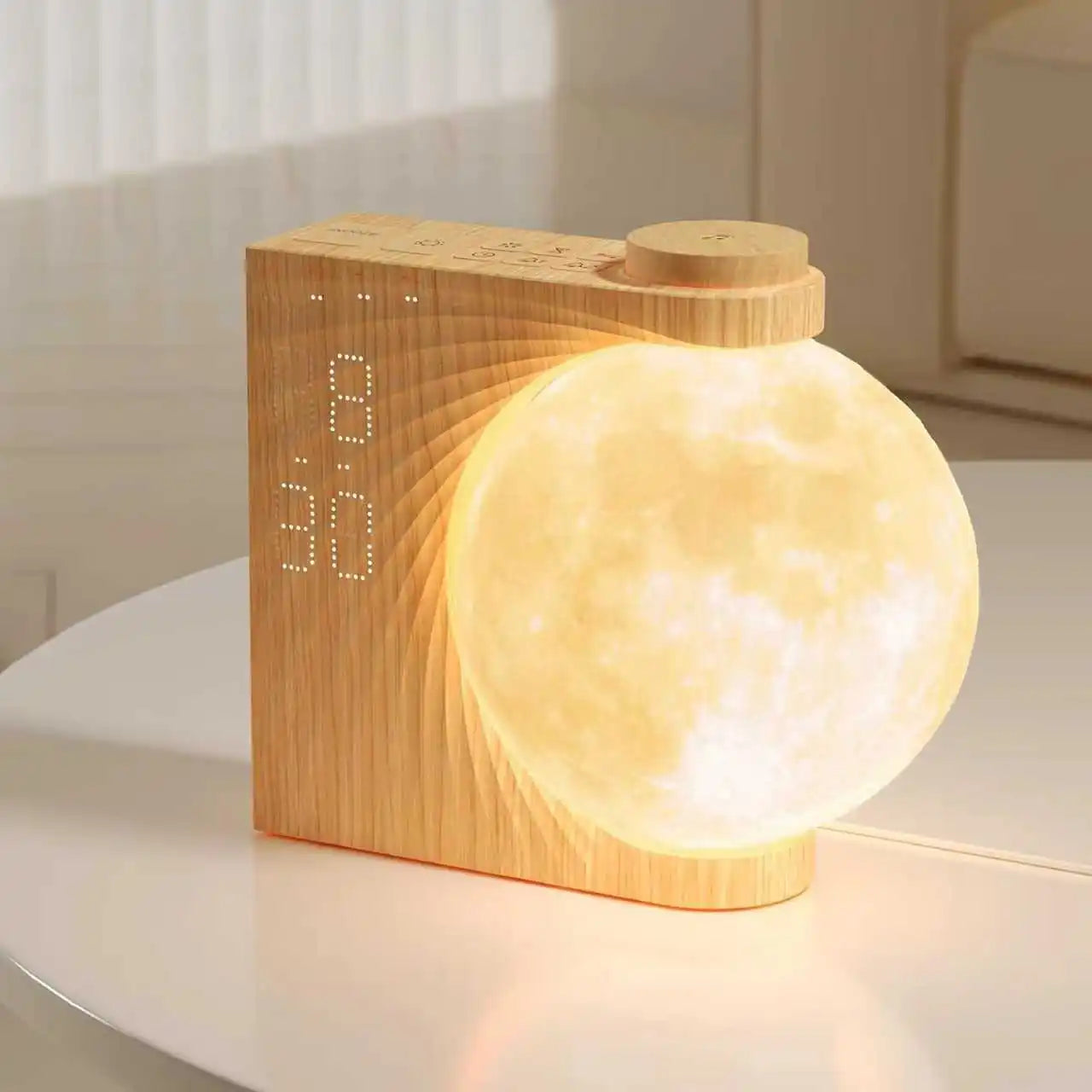 RETEYUNG Sunrise Alarm Clock With Moon Light 30/60/90 Timer