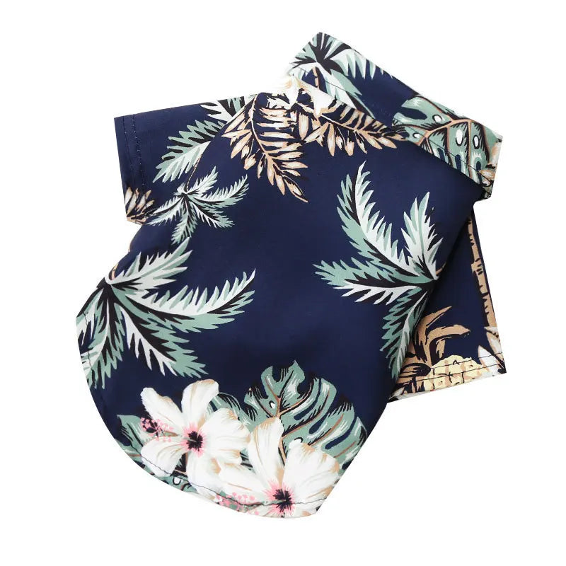 Hawaiian Style Dog Shirt For Dogs And Cats Clothing