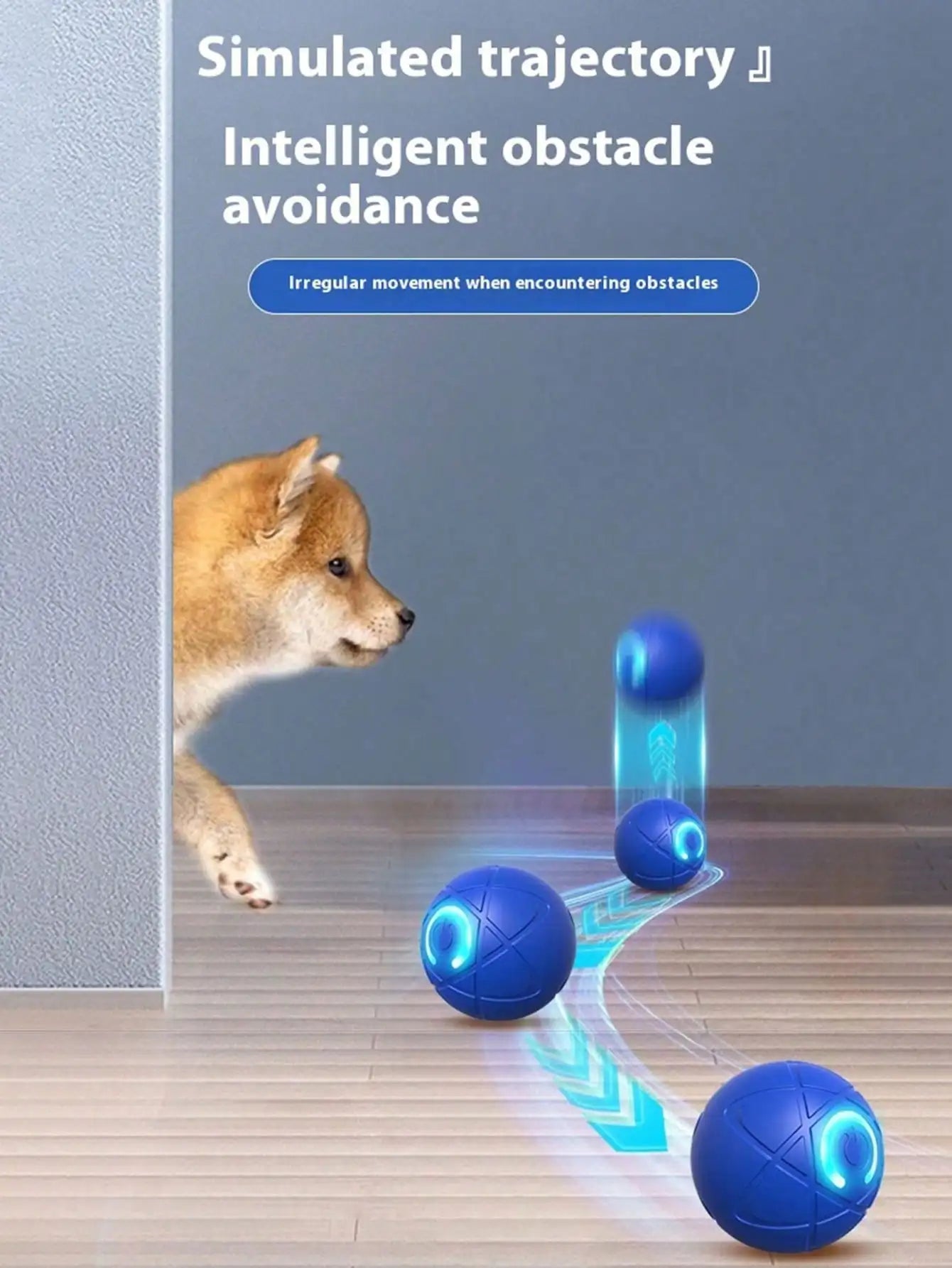 Interactive Dog Ball Toy For Small And Medium Dogs