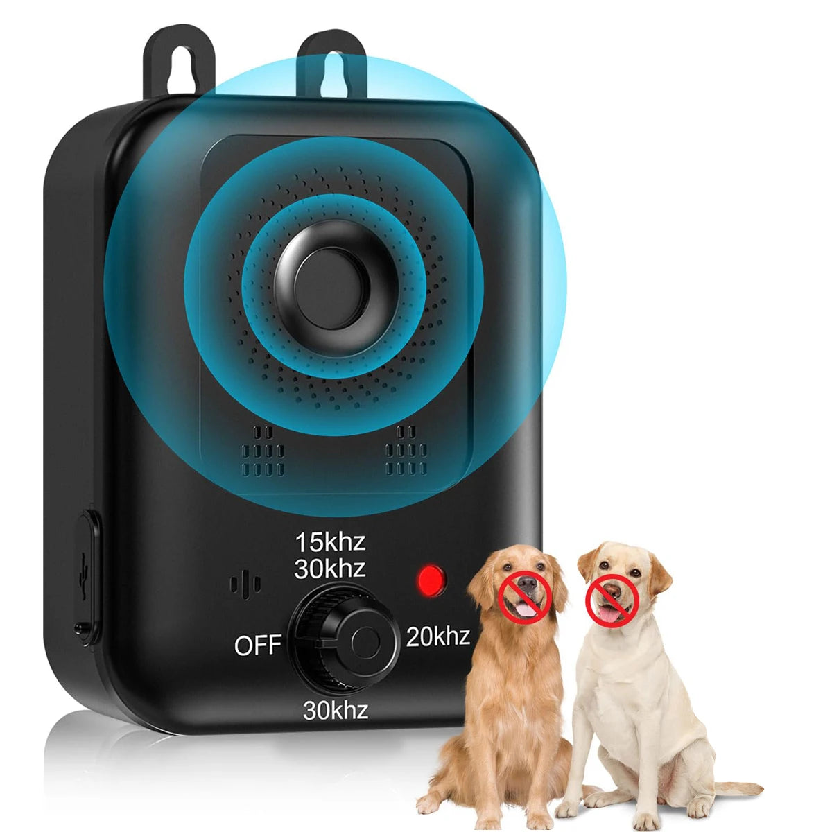 Petedu Automatic Ultrasonic Dog Bark Deterrent Indoor Outdoor