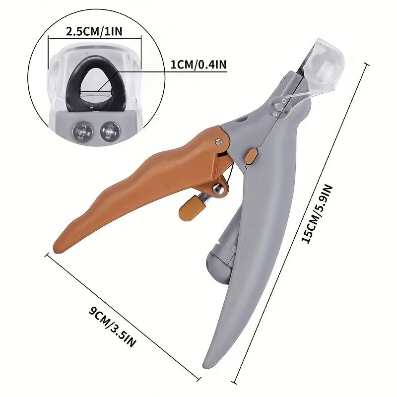 LED Nail Clipper With Light For Cats And Dogs Safe