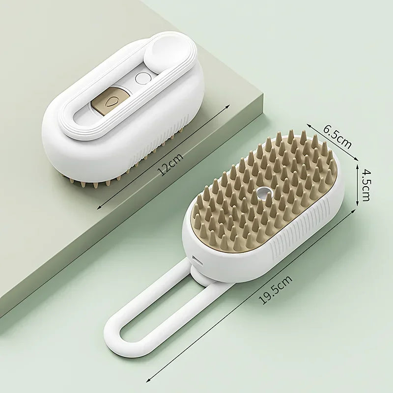3 In 1 Electric Cat HairBrush For Premium PetGrooming