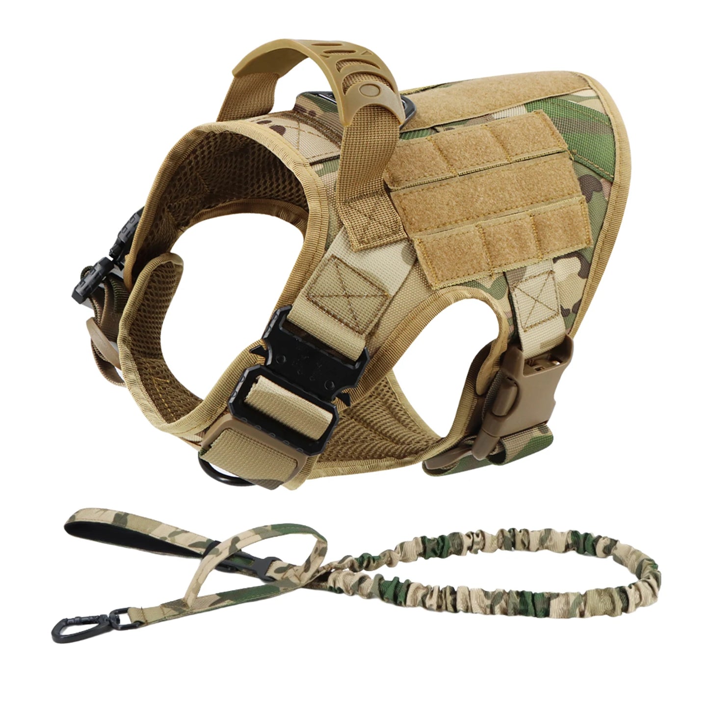 Dog Harness And Leash Set For Training And Walking