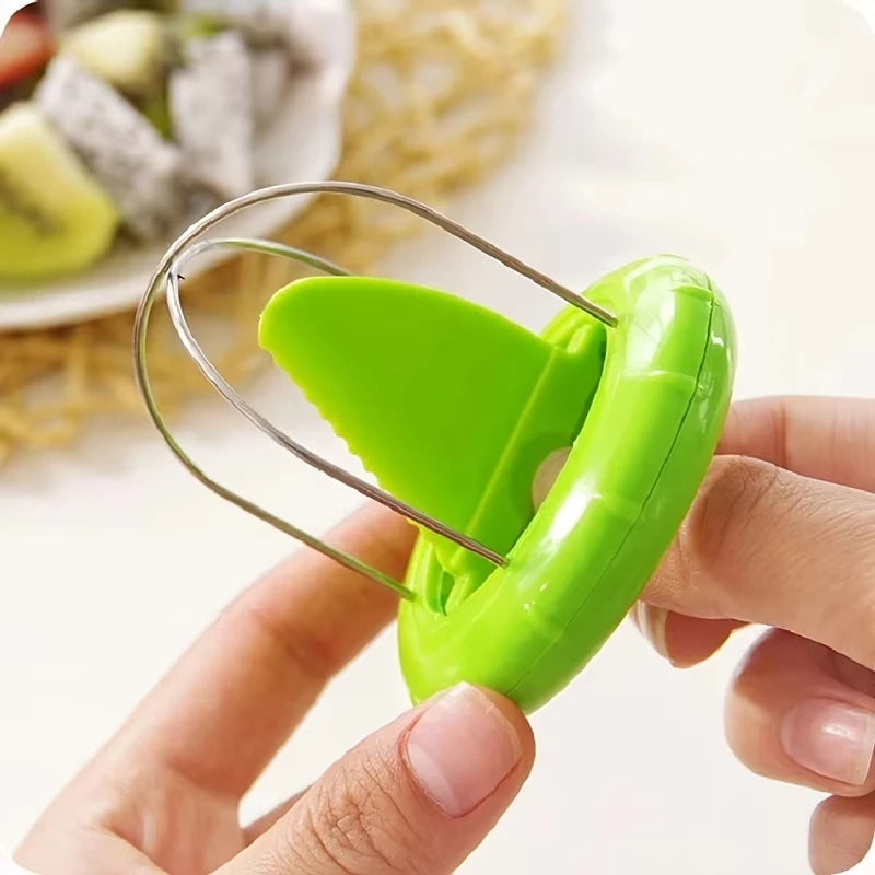 Kiwi Cutter Peeler Slicer Stainless Steel Kitchen Tool