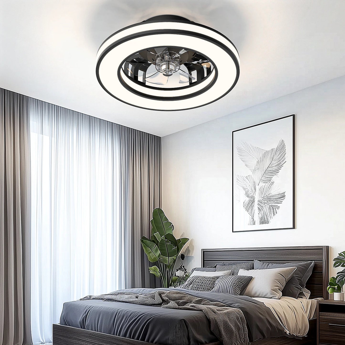 Stanbow LED Ceiling Fan With Remote Dimming