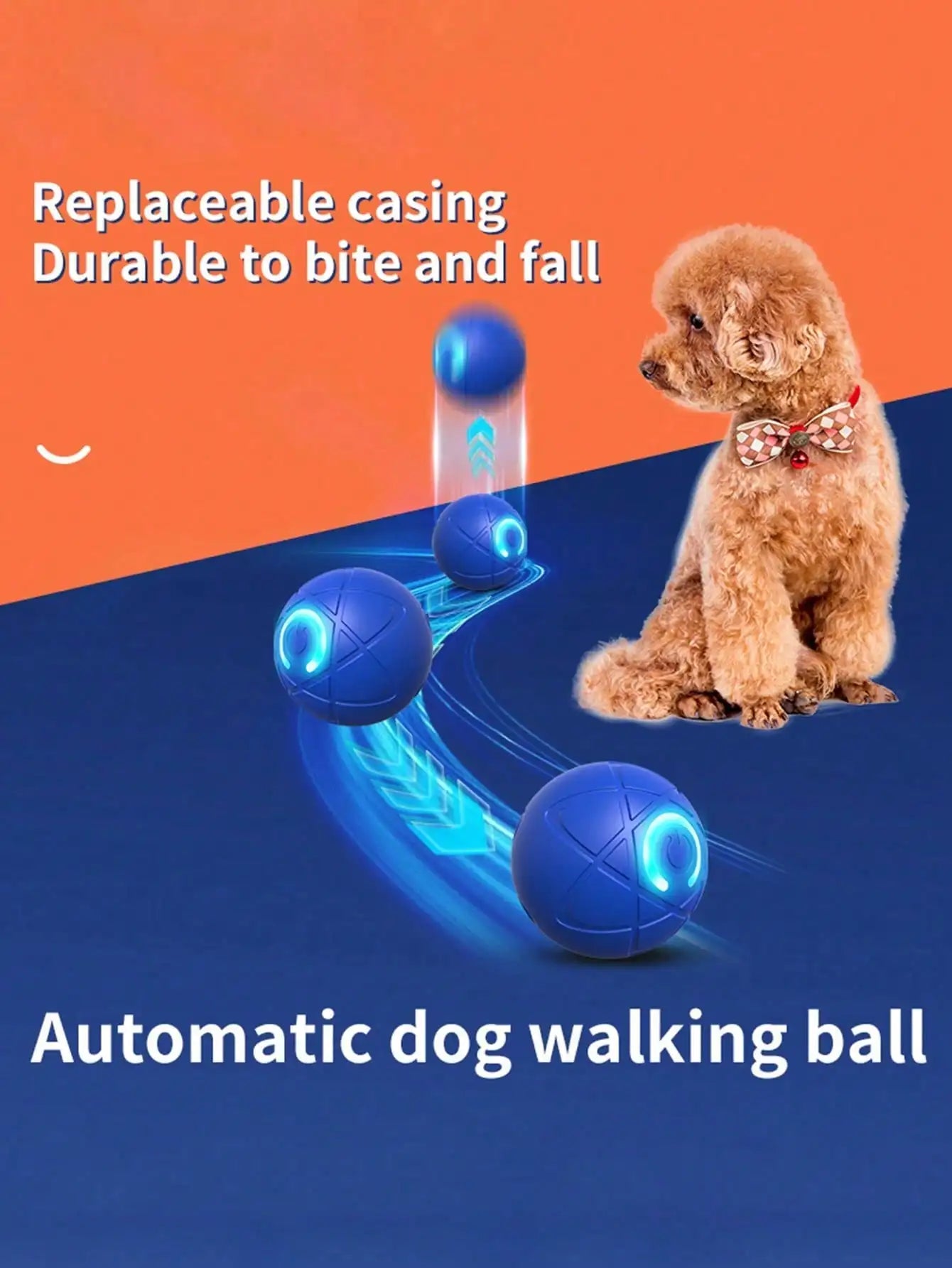 Interactive Dog Ball Toy For Small And Medium Dogs