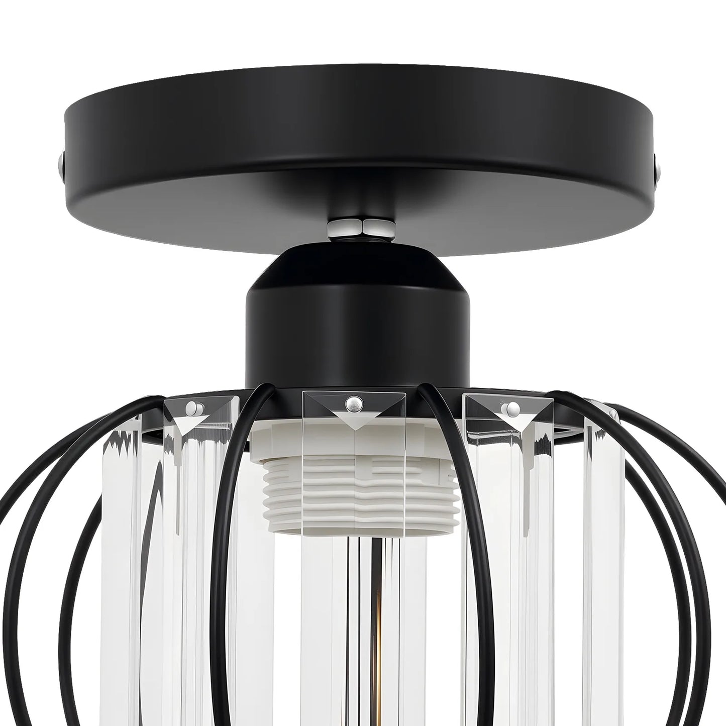 Modern Semi Flush Mount Ceiling Light Fixture