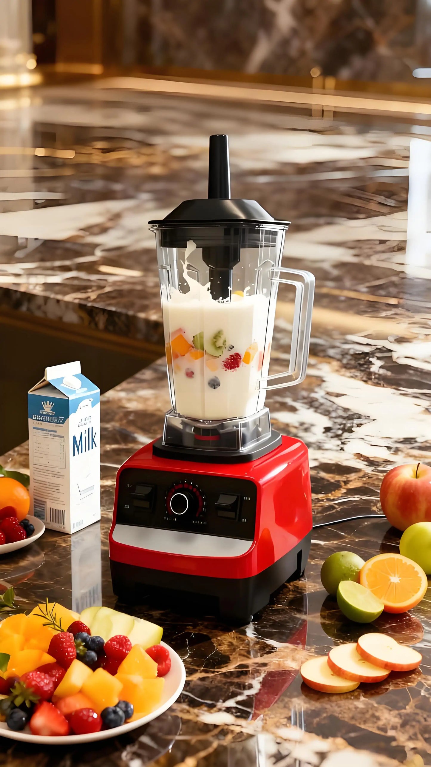 Safe BPA Free Blender With Jar For Smoothies And Beverages