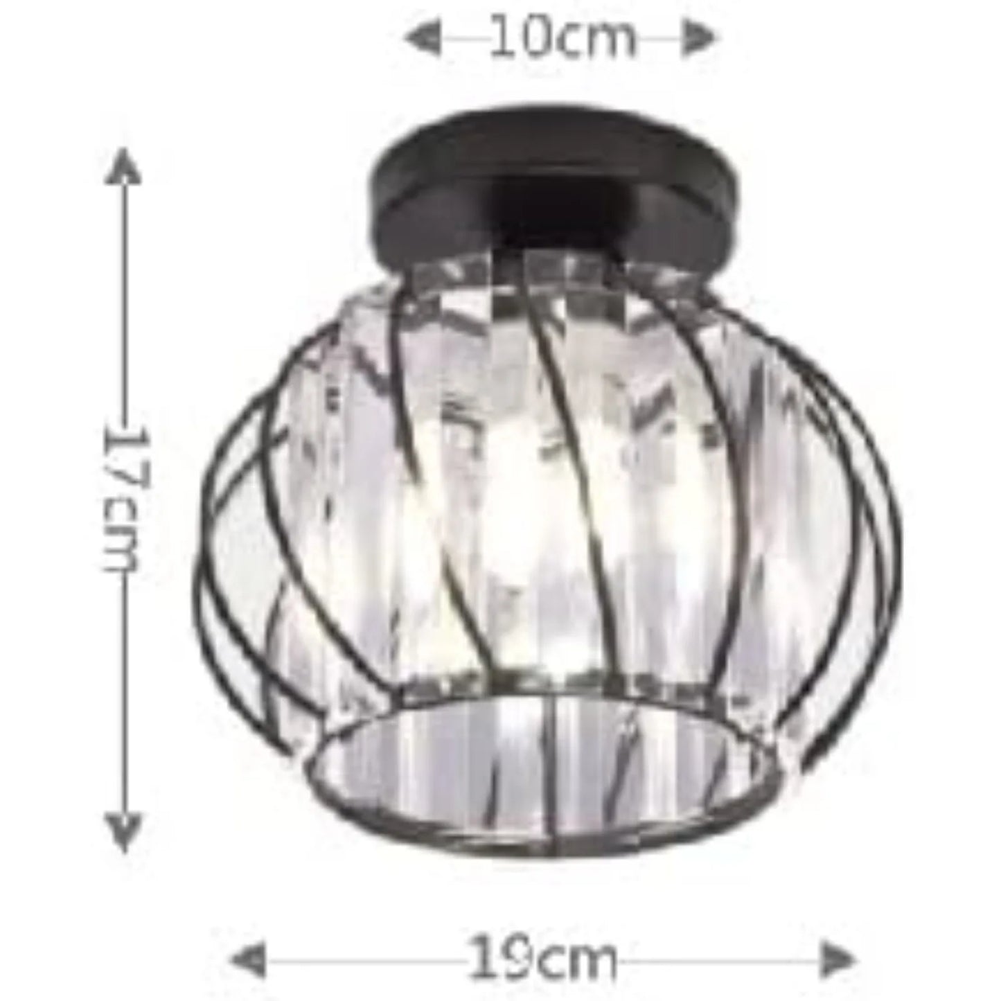 Modern Semi Flush Mount Ceiling Light Fixture