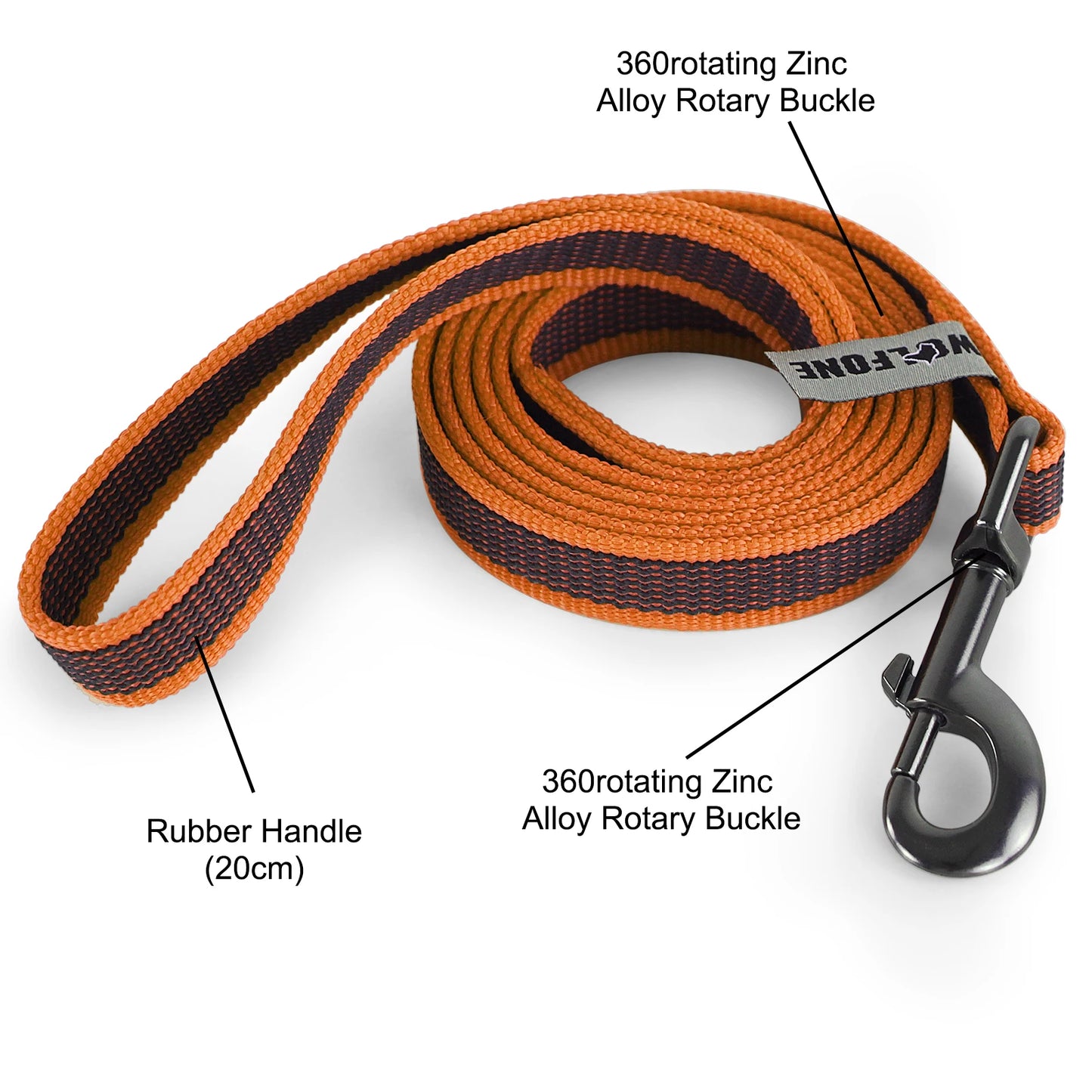 Altrapet Dual Color Dog Leash For Training And Walking
