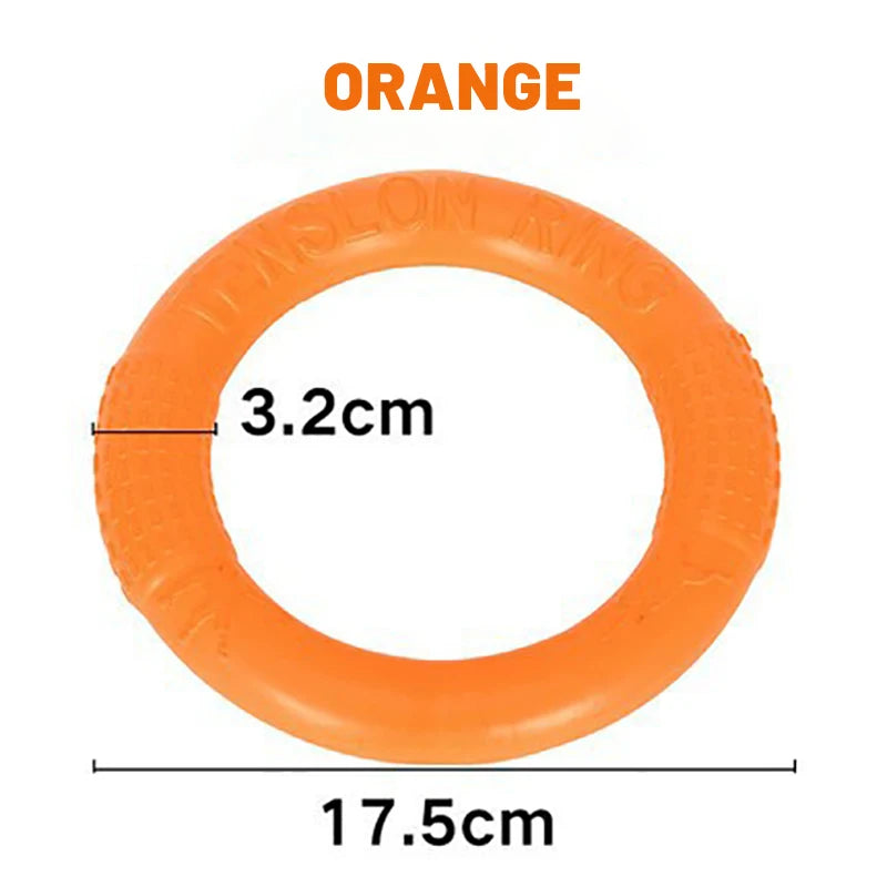 EVA Interactive Ring Puller Flying Disk for Dogs