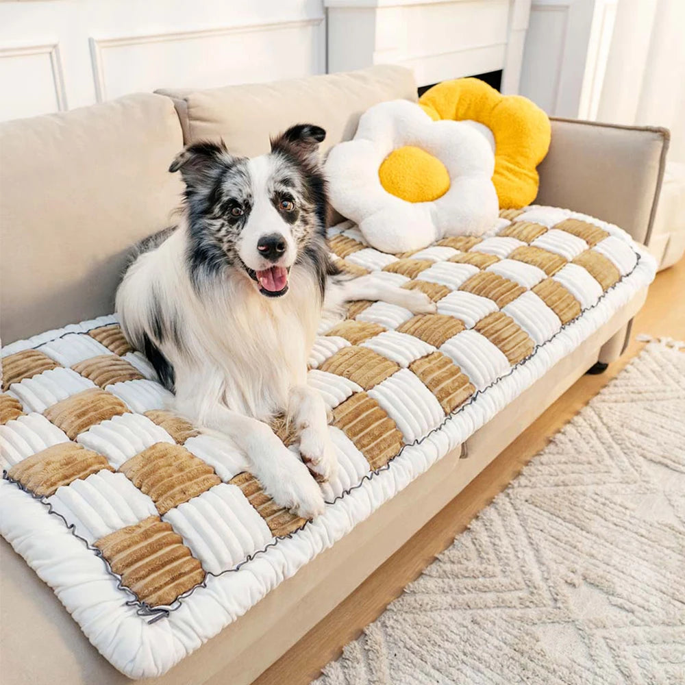 PETRAVEL Dog Bed Mat Car Seat Cover Anti Slip Washable Cushion
