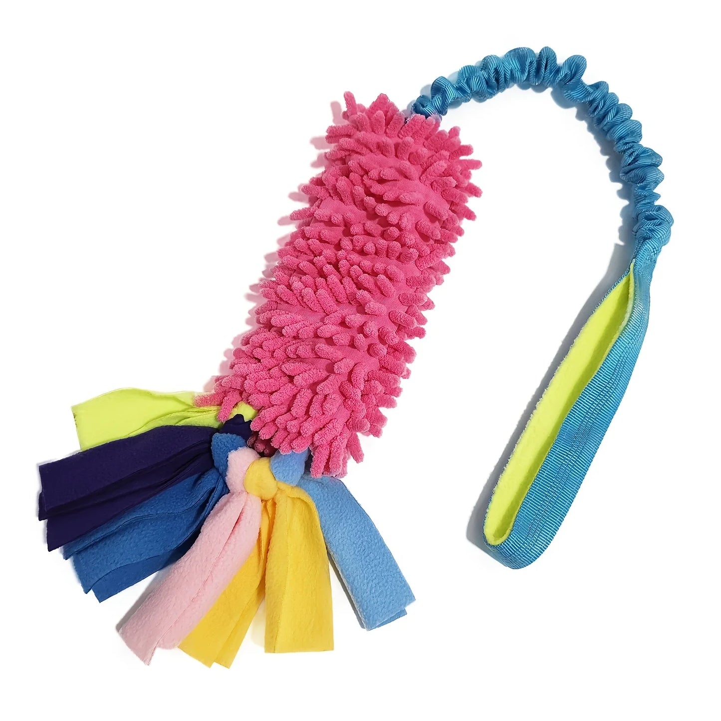 Durable Dog Chew Toy Rope With Sturdy Handle Teeth Cleaning