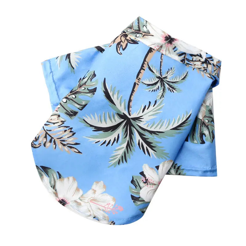 Hawaiian Style Dog Shirt For Dogs And Cats Clothing