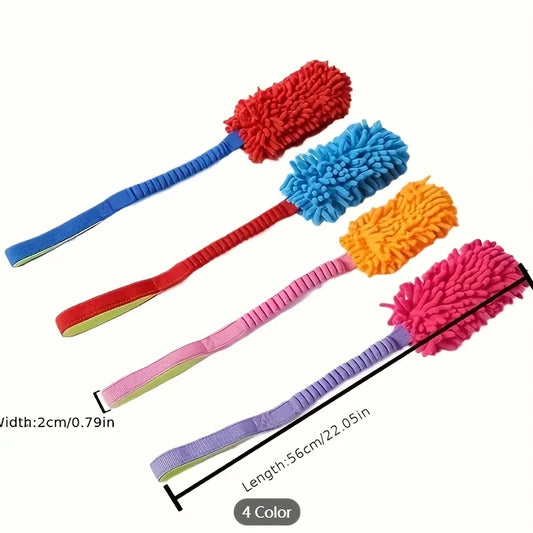 Durable Dog Chew Toy Rope With Sturdy Handle Teeth Cleaning