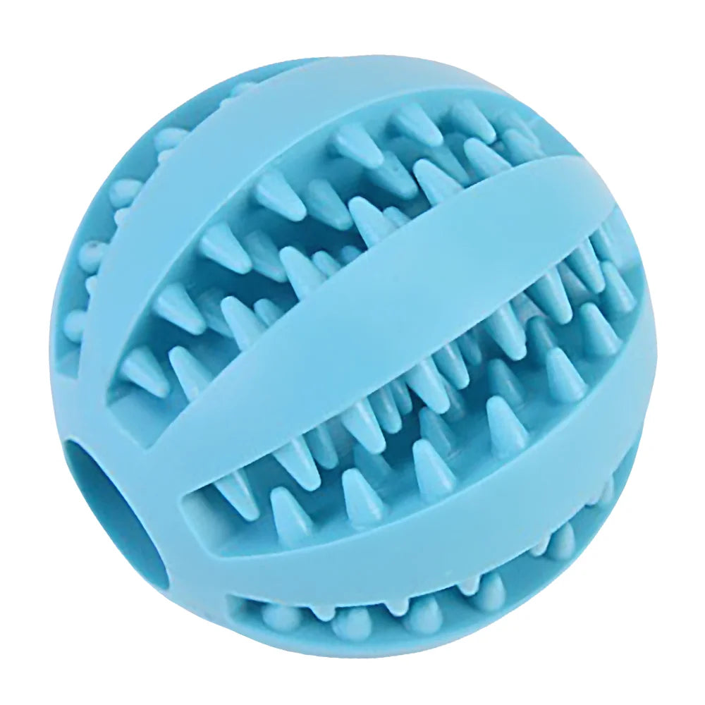 Dog Chew Ball Puzzle Toy For Teething And Training