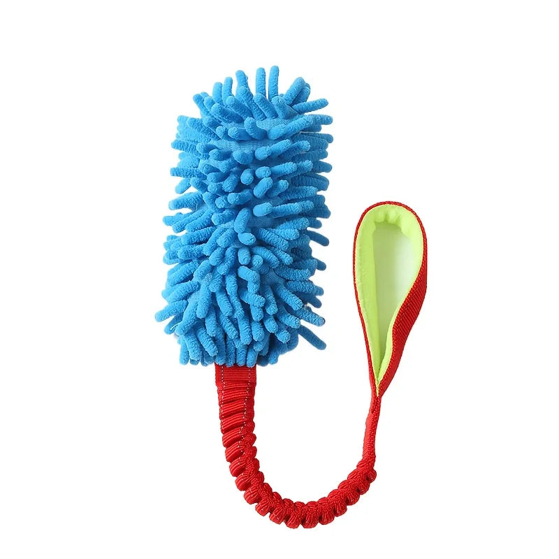 Durable Dog Chew Toy Rope With Sturdy Handle Teeth Cleaning