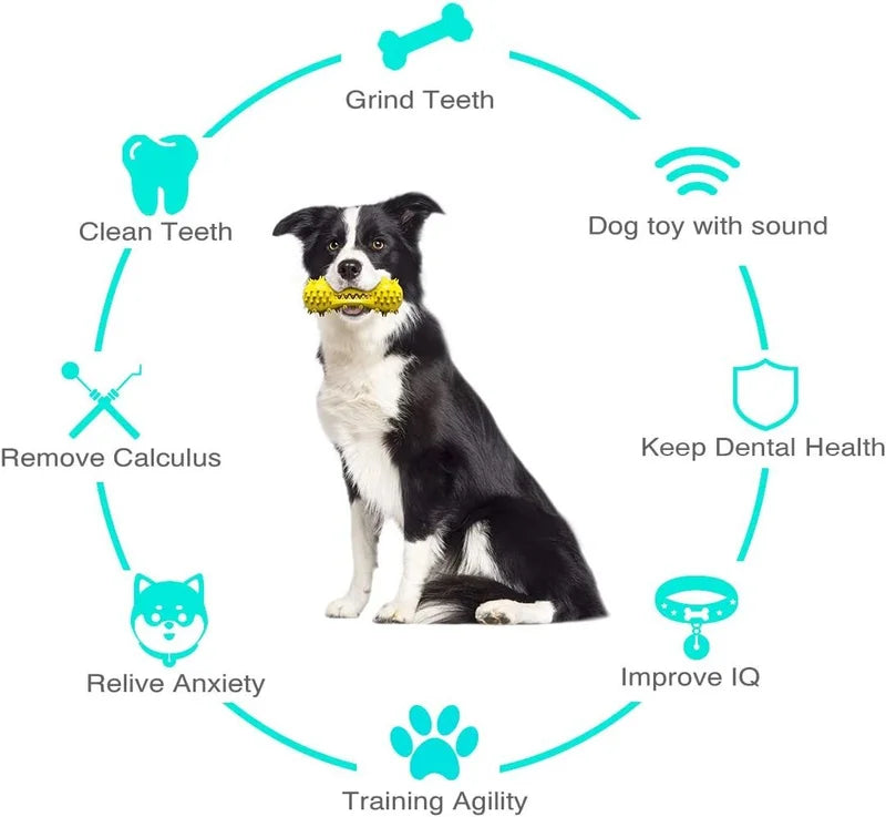 Durable Rubber Dog Chew Toys For Aggressive Chewers