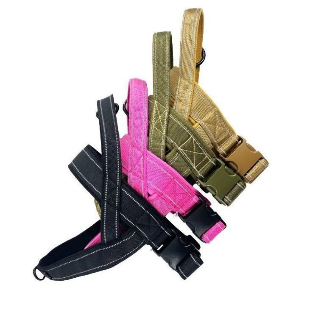 Explosion Proof Tactical Dog Harness Vest For Traction