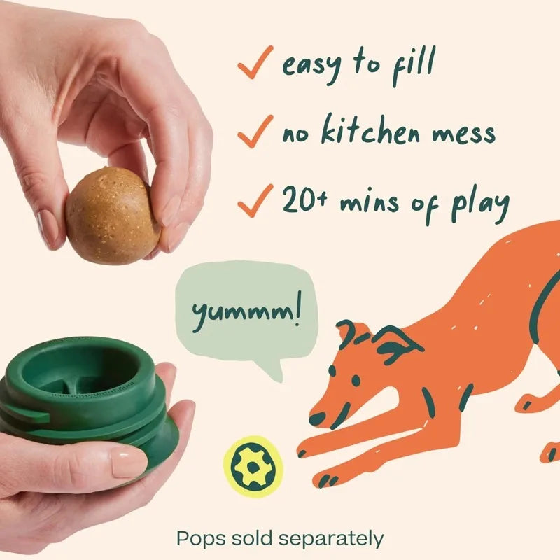Pupsicle Interactive Dog Chew Toys 2 Pack
