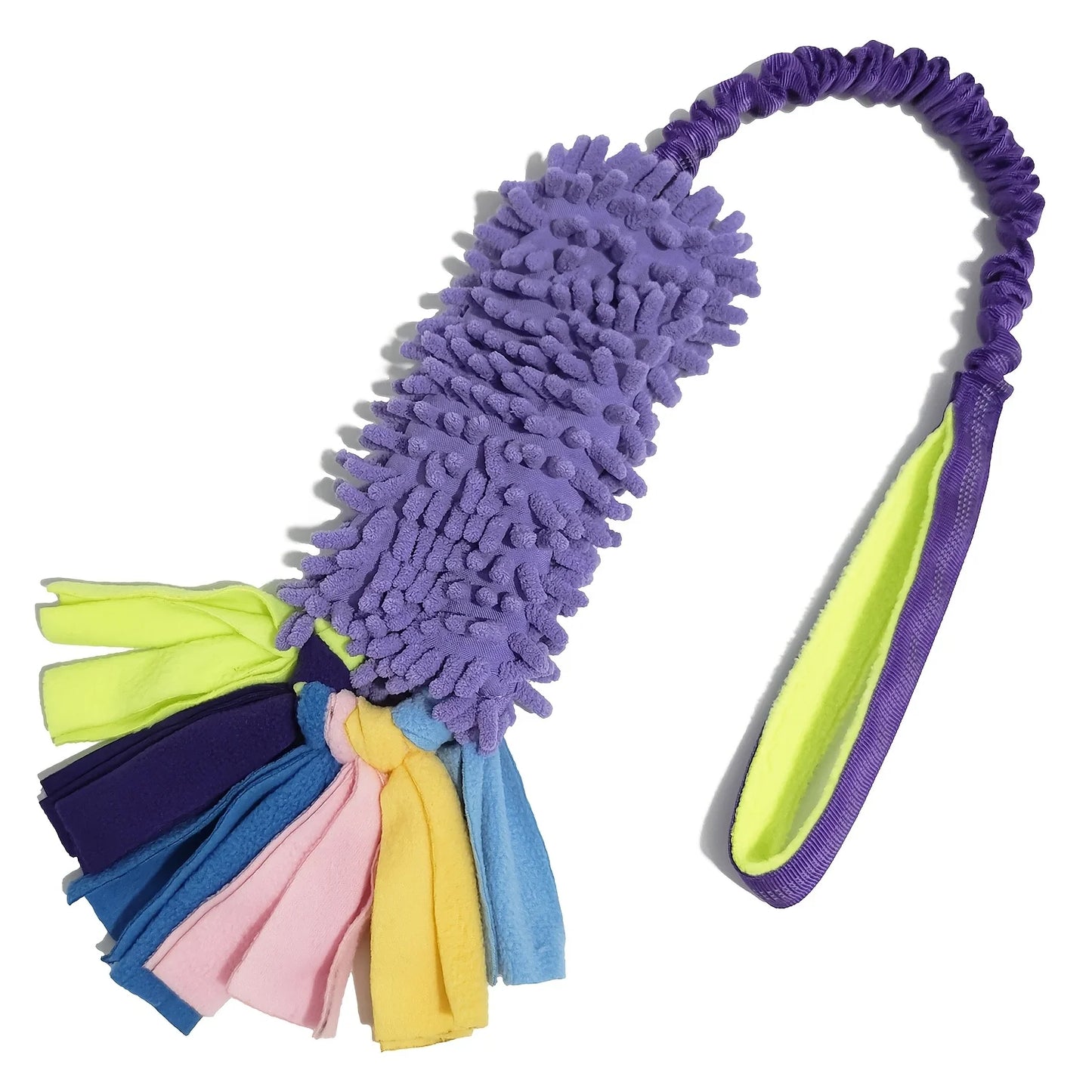 Durable Dog Chew Toy Rope With Sturdy Handle Teeth Cleaning