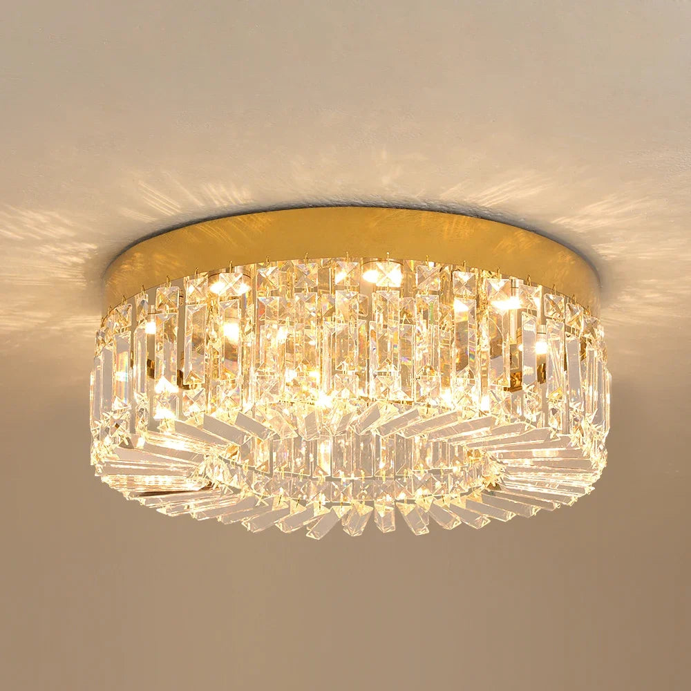 VETRULUS Crystal Ceiling Lamp Modern Chandelier
