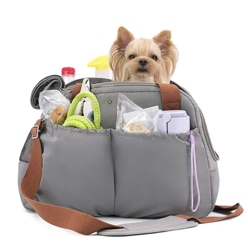 Portable Soft Sided Pet Carrier For Small Dogs And Cats