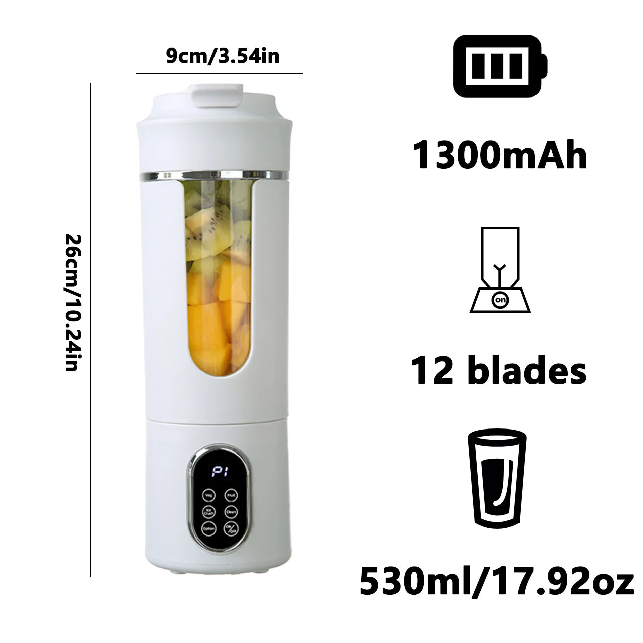CREAROMA Portable Juice Blender for Shakes and Smoothies