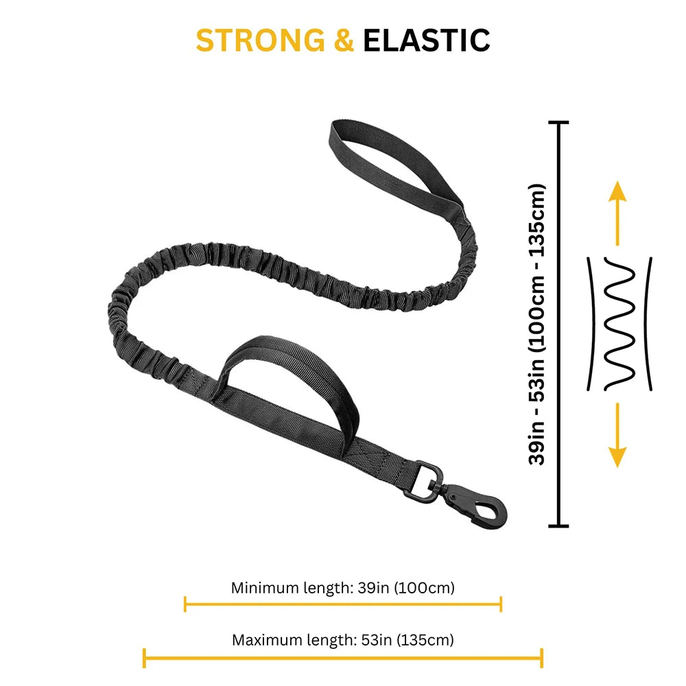 Tactical Dog Harness Leash Set For Large Dogs Training