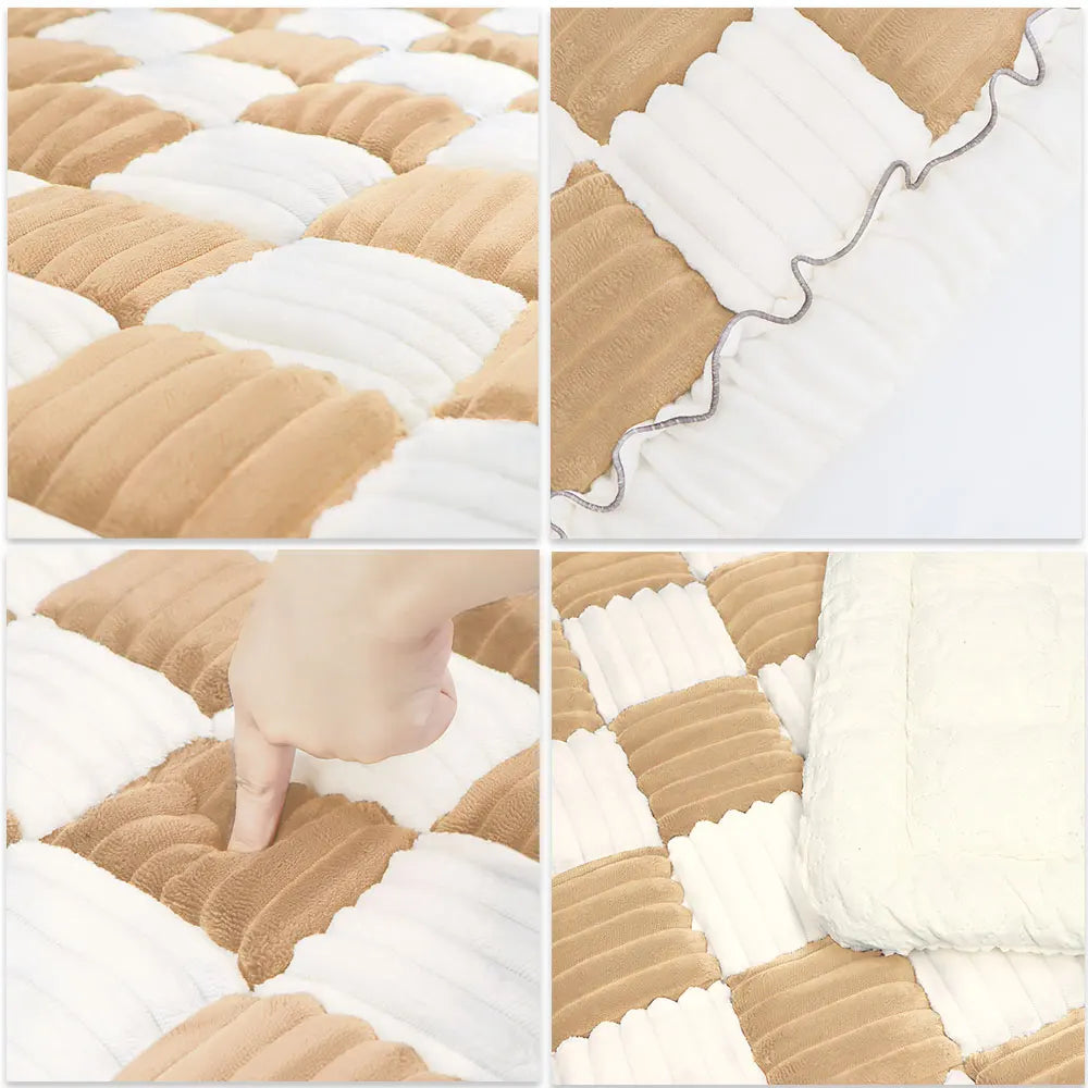PETRAVEL Dog Bed Mat Car Seat Cover Anti Slip Washable Cushion