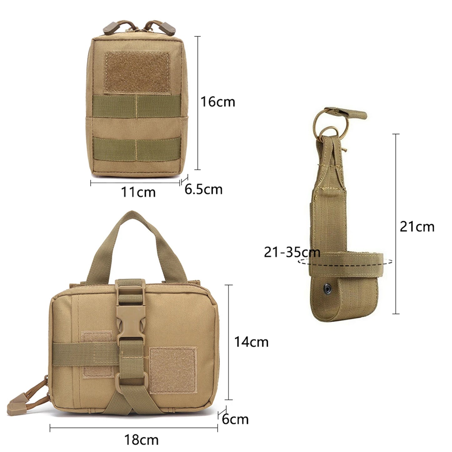 Tactical Dog Harness With Molle Pouches Nylon Padded Breakaway Design