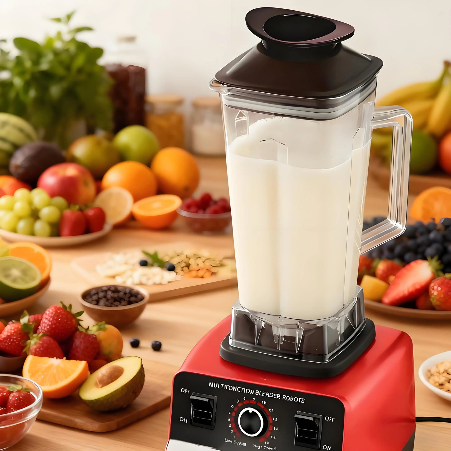 Safe BPA Free Blender With Jar For Smoothies And Beverages