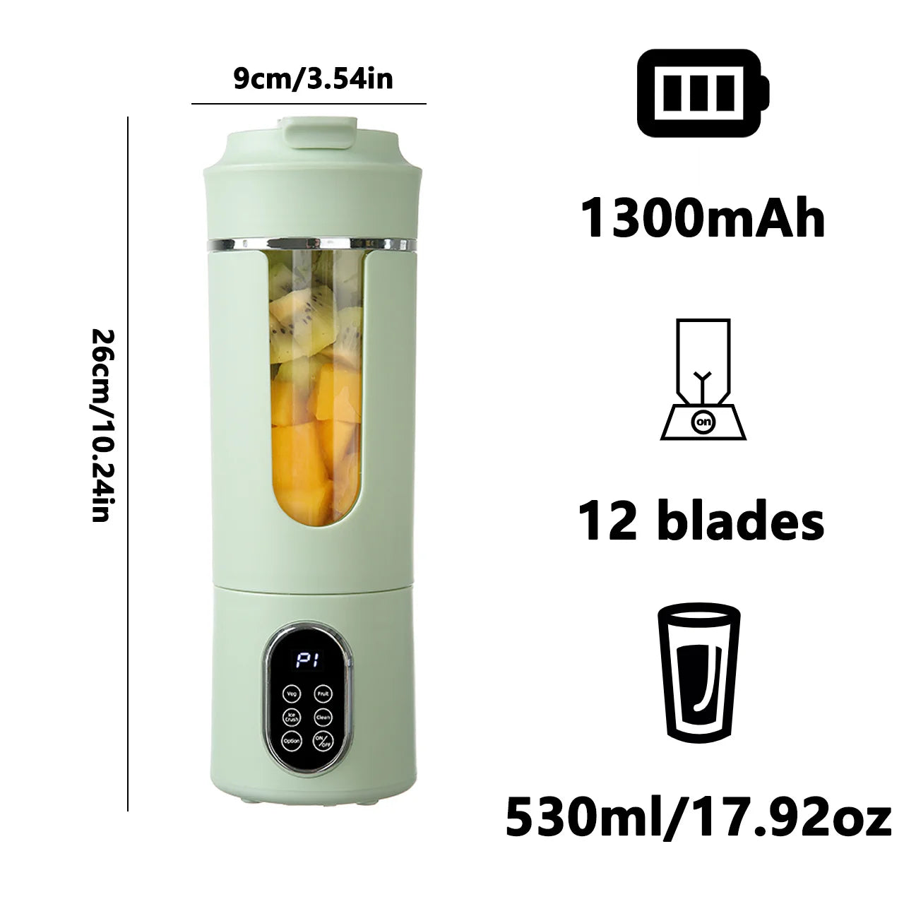 CREAROMA Portable Juice Blender for Shakes and Smoothies